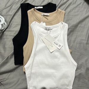 Zara Tank Tops Set of 3